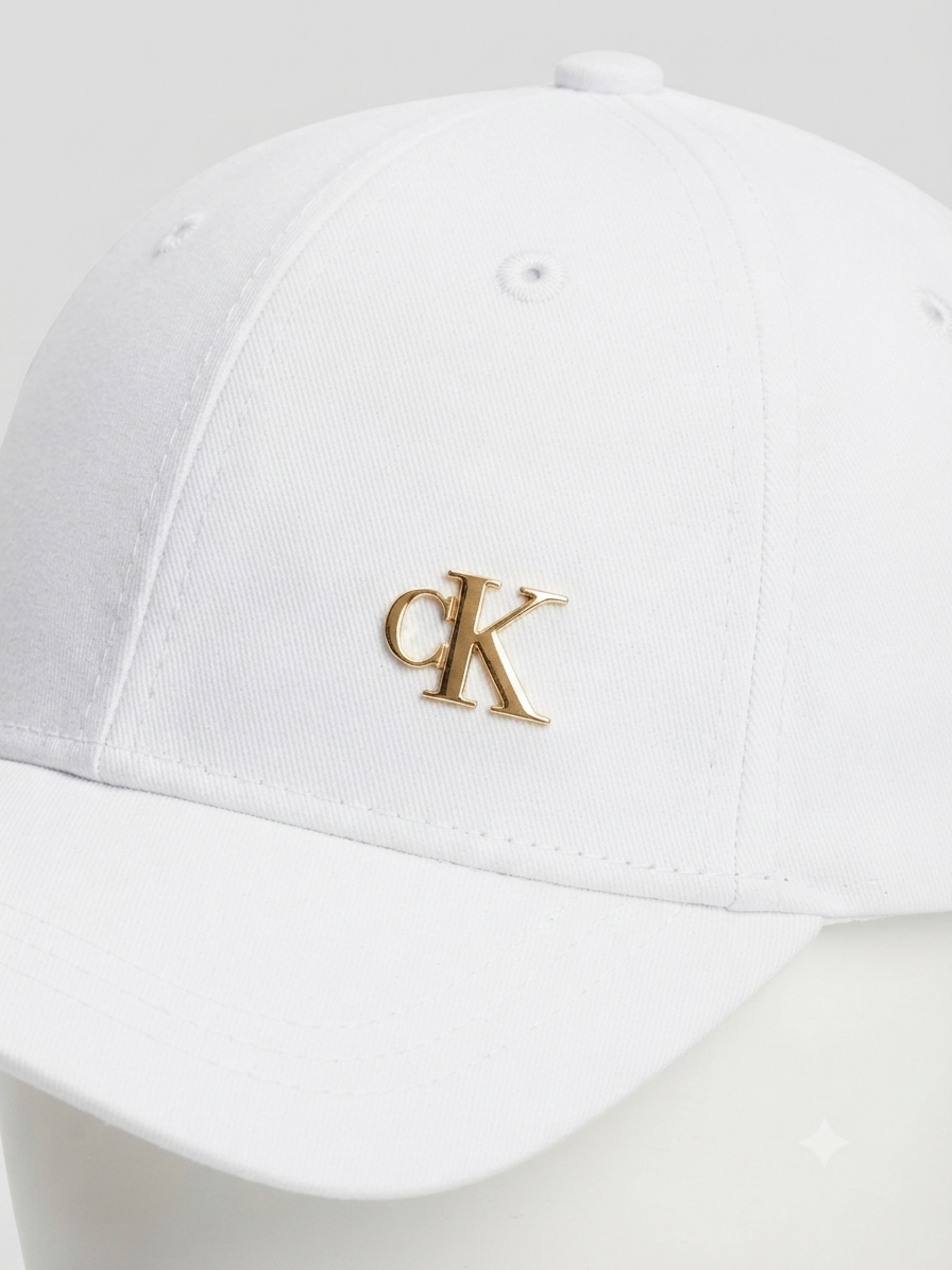 Gorra caballero blanca ck