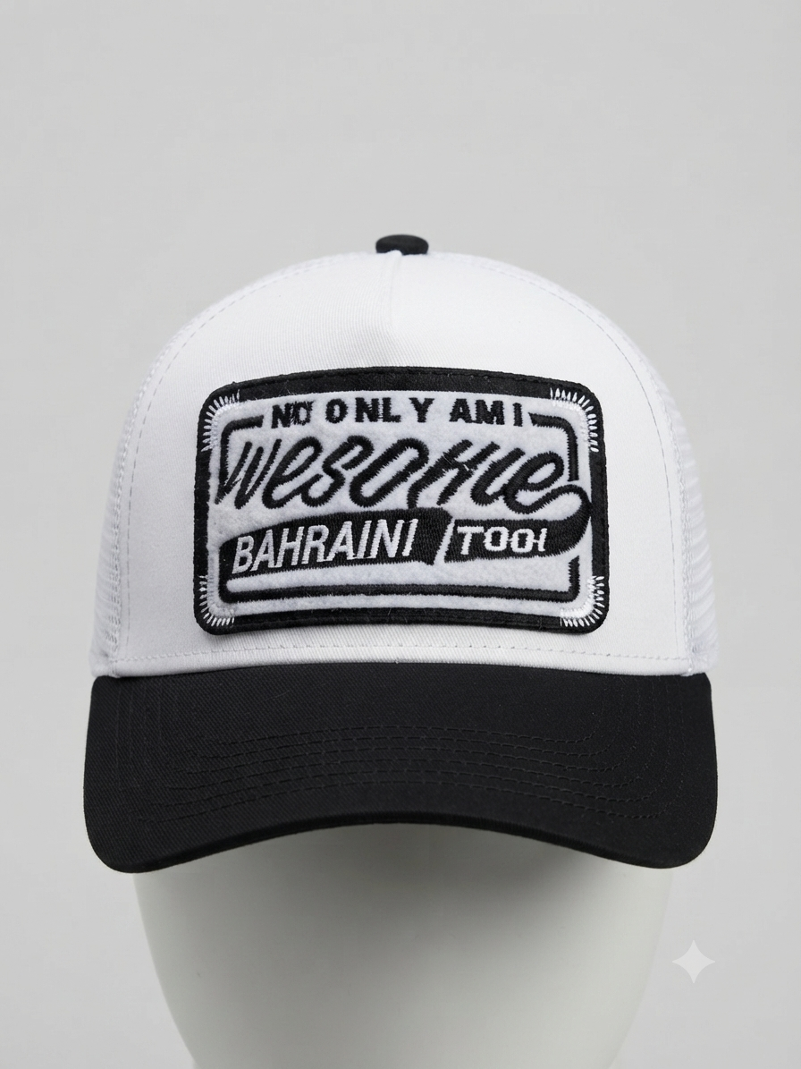 Gorra caballero bicolor