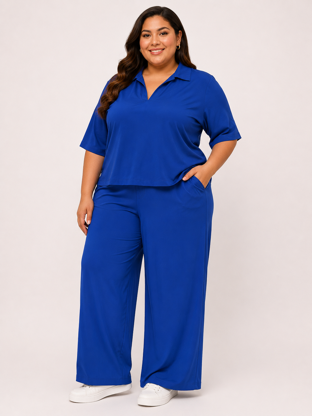 Conjunto Dama Azul Rey 💙
