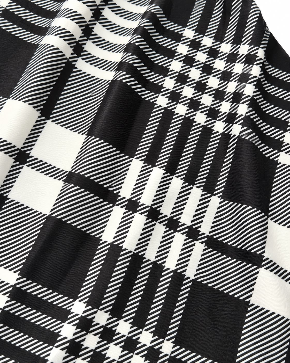 Vestido niña a cuadros blanco y negro con manga larga 🖤🤍