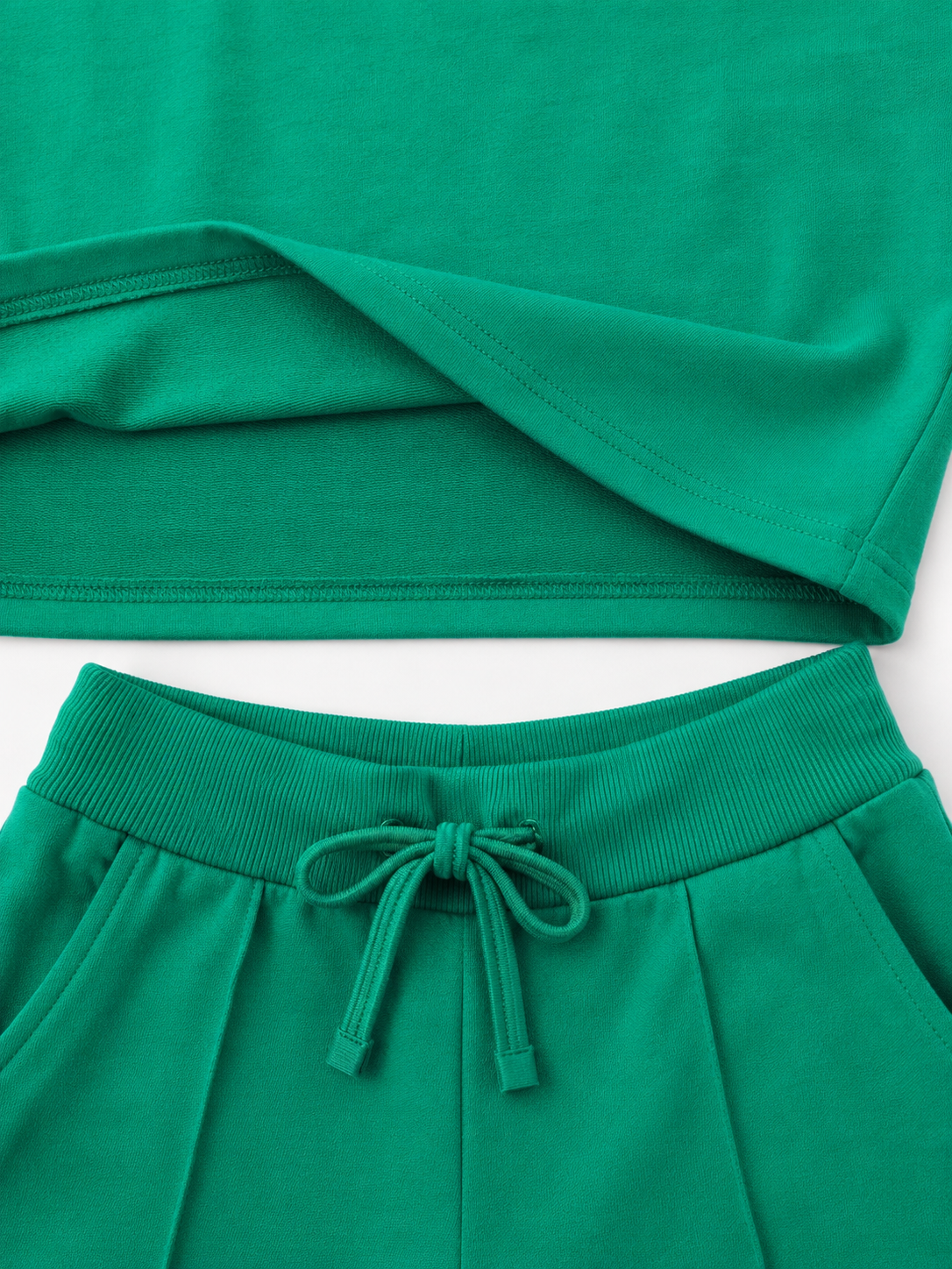 Conjunto Dama 2 Piezas Color Verde Esmeralda