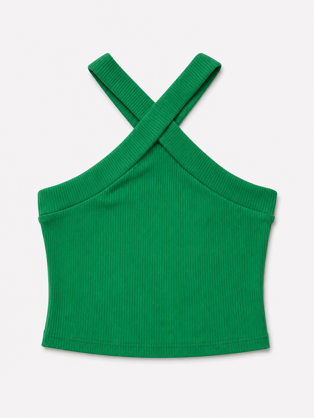 Blusa de Tirantes Cruzados Verde 💚