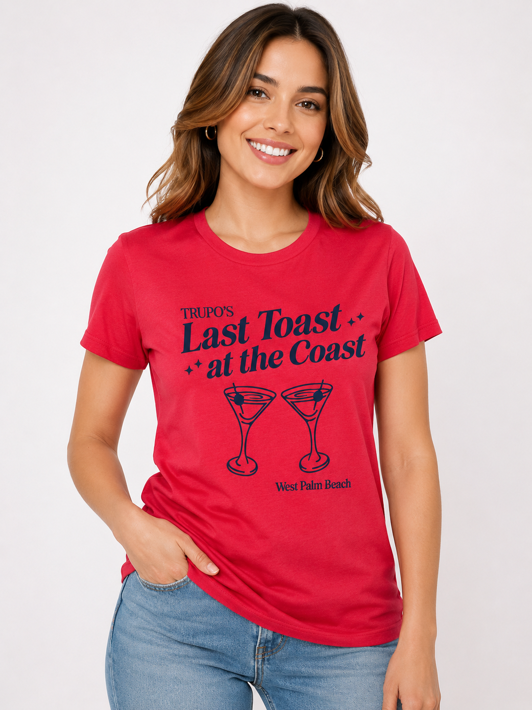 Playera dama estampada “Last Toast at the Coast” ❤️🍸