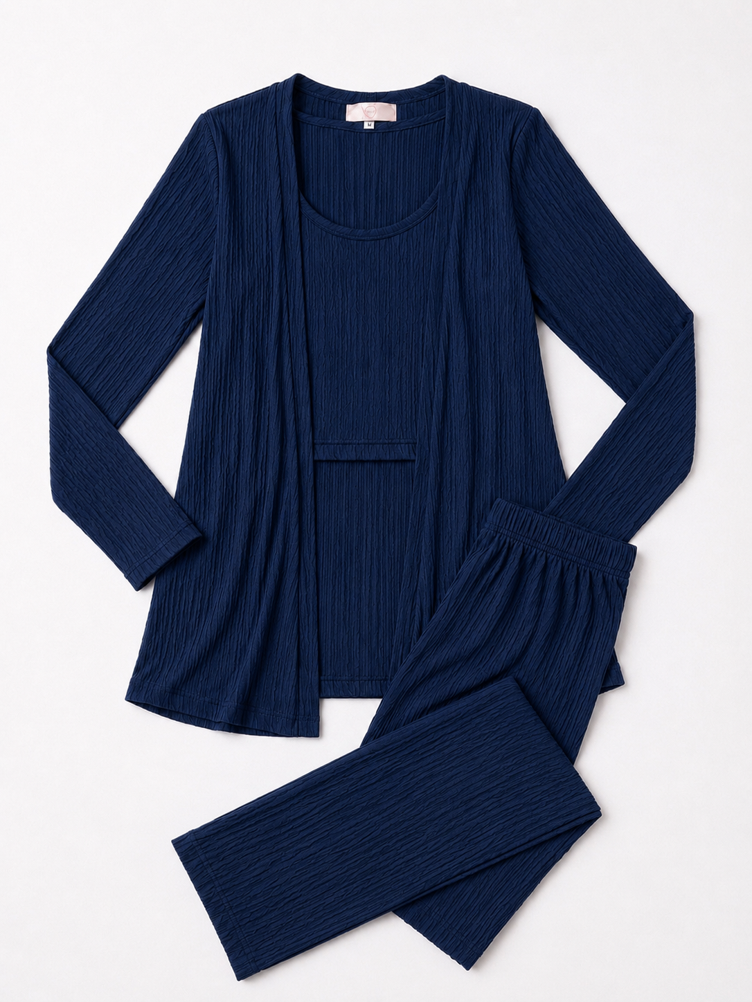 Conjunto dama 3 piezas color azul marino 💙