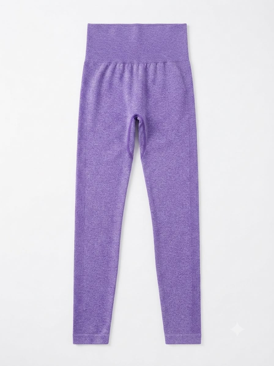 Leggings dama  lila jaspe