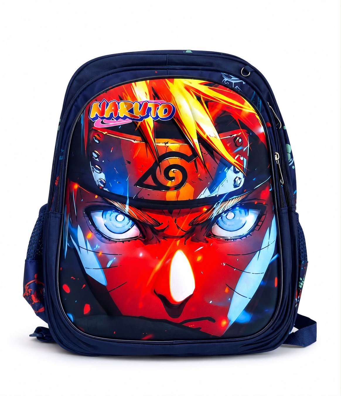 🔥 Set Mochila Escolar N@ruto 3 Piezas 🍥⚡