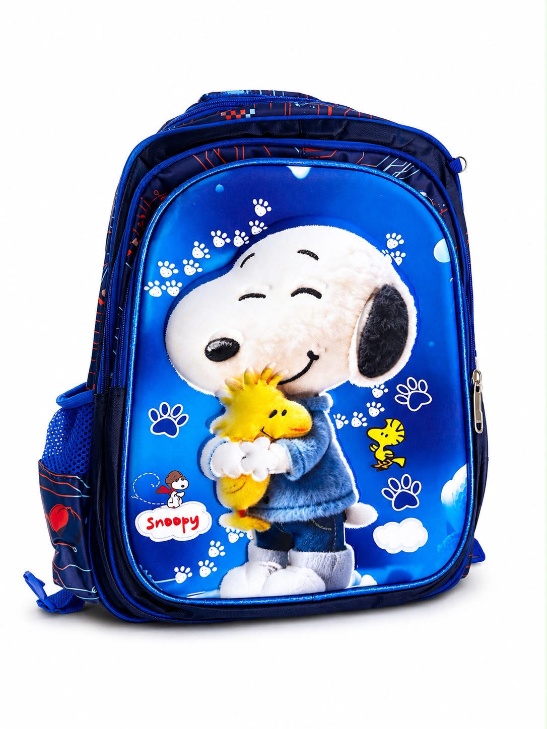 💙 Set Mochila Escolar Snoopy 3 Piezas 🐾✨