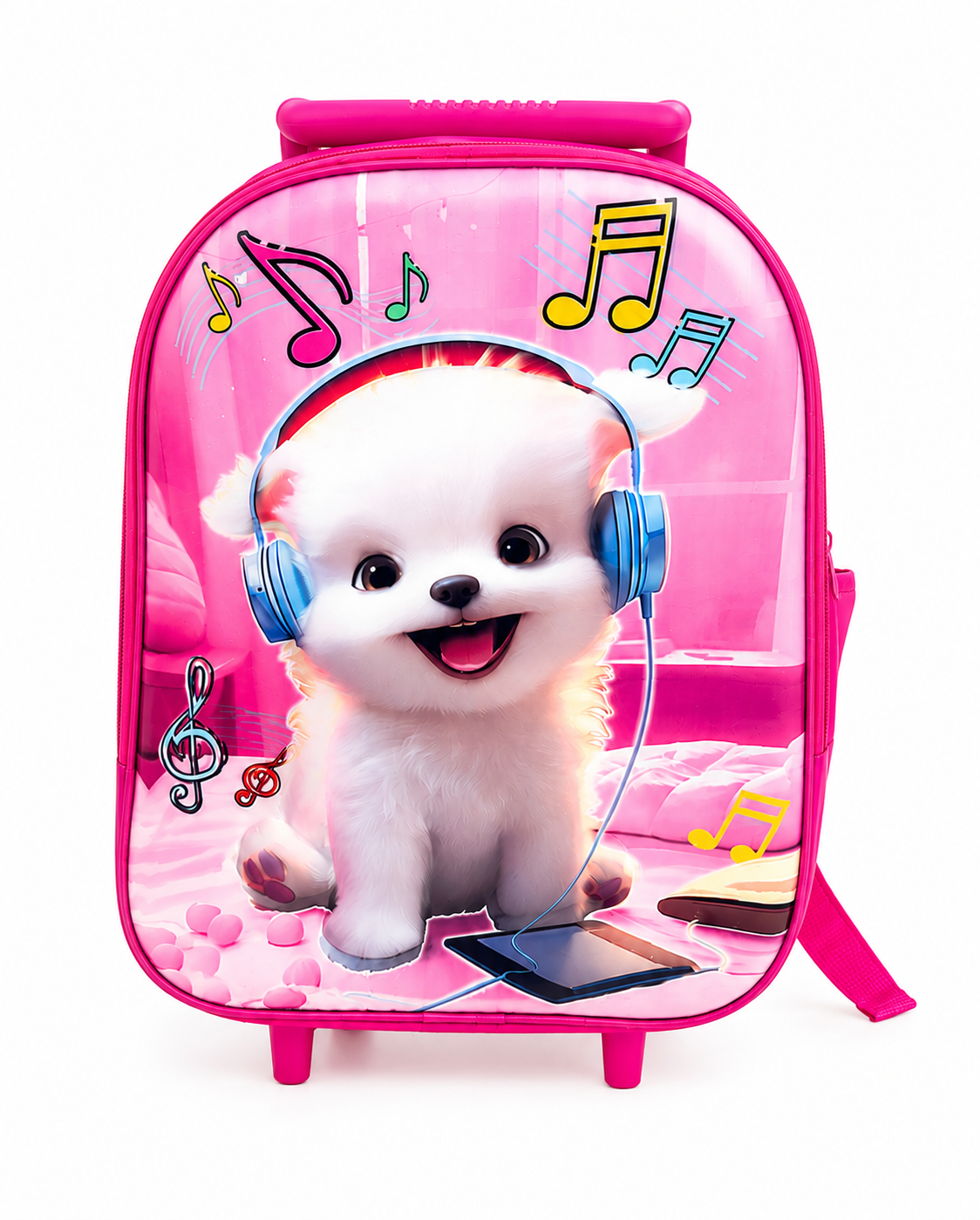 Set Mochila con Lonchera perrito musical