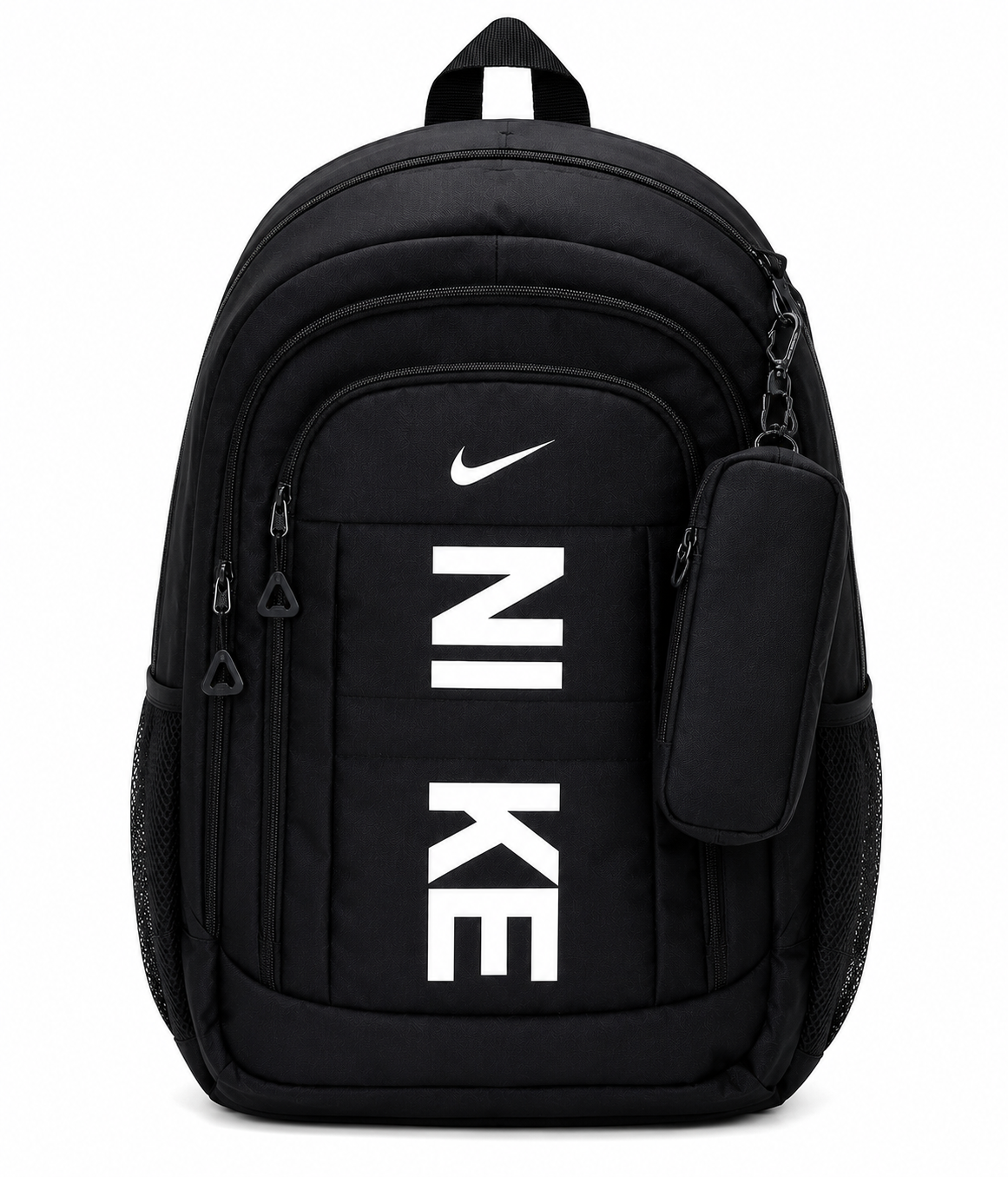 Set mochila deportiva 3 piezas negra