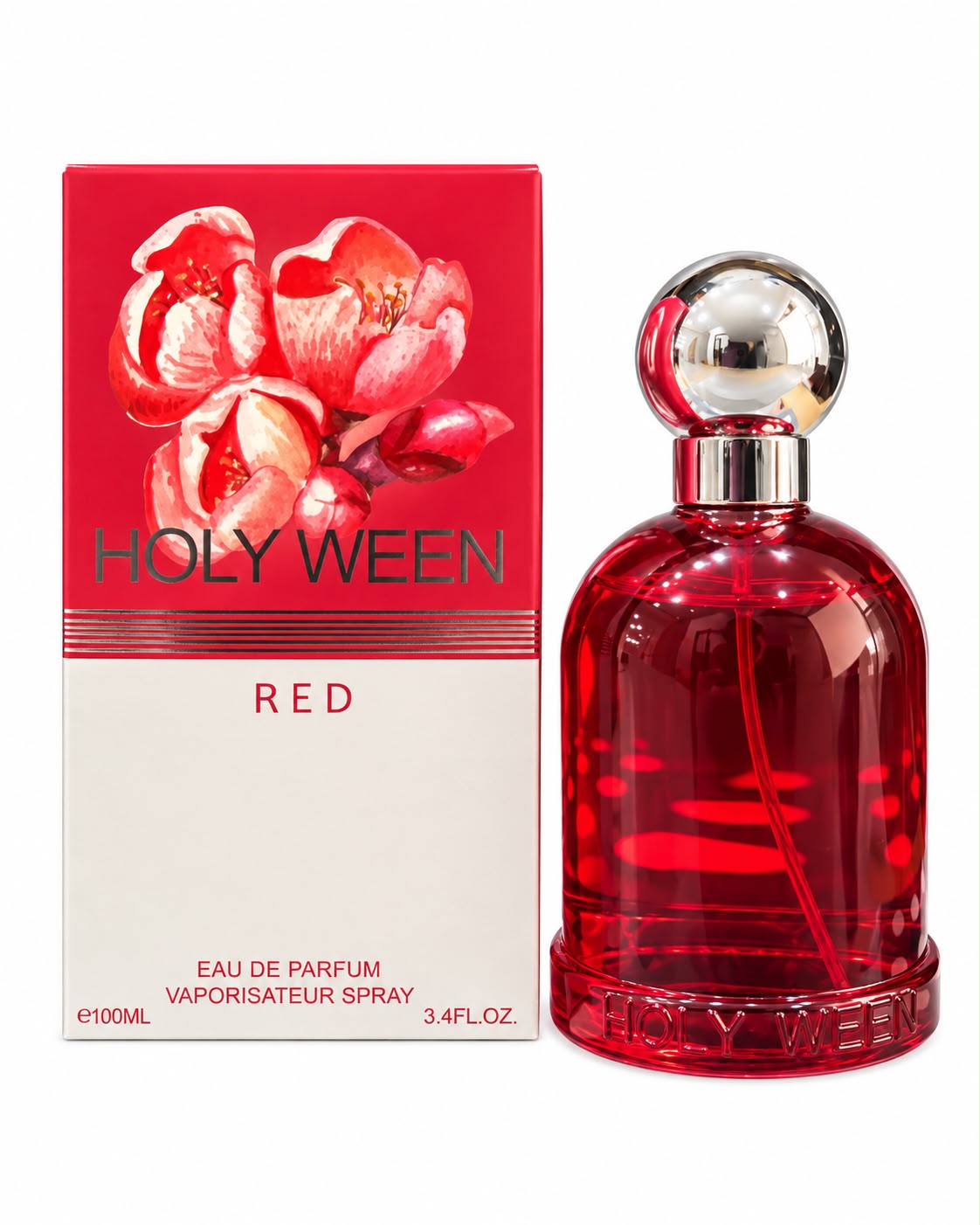Perfume dama rojo intenso