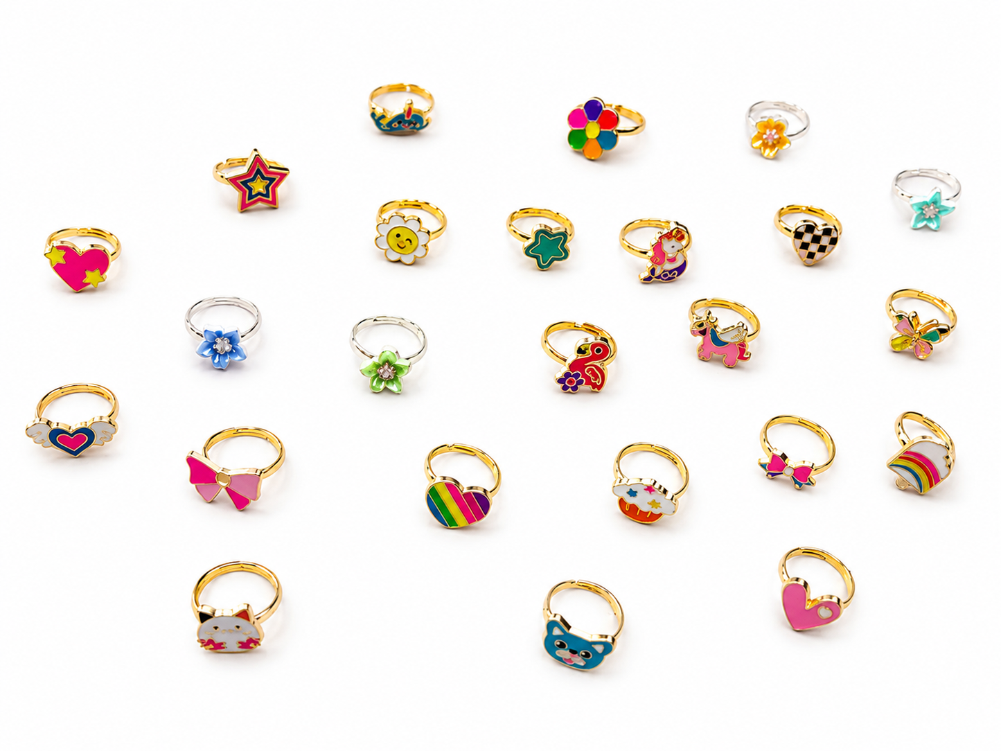 💍✨ Anillo niña – Diseños variados