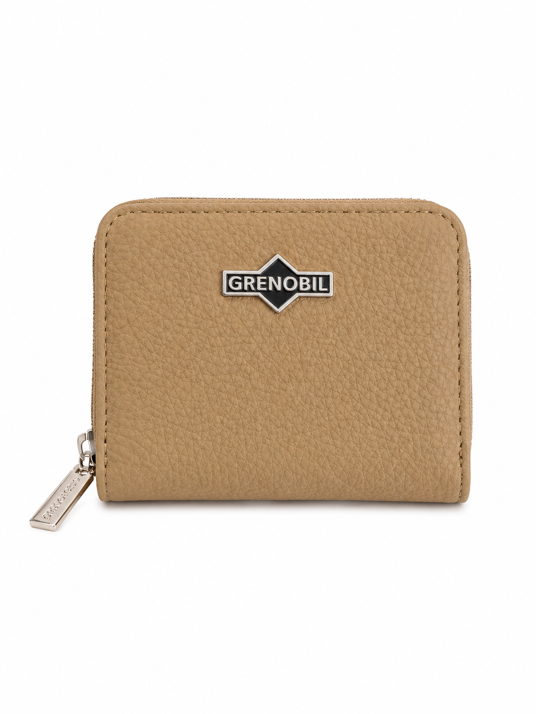 Cartera Dama compacta color beige