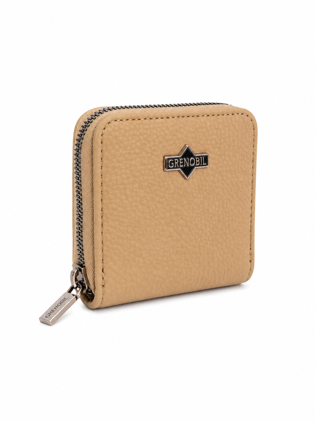 Cartera Dama compacta color beige