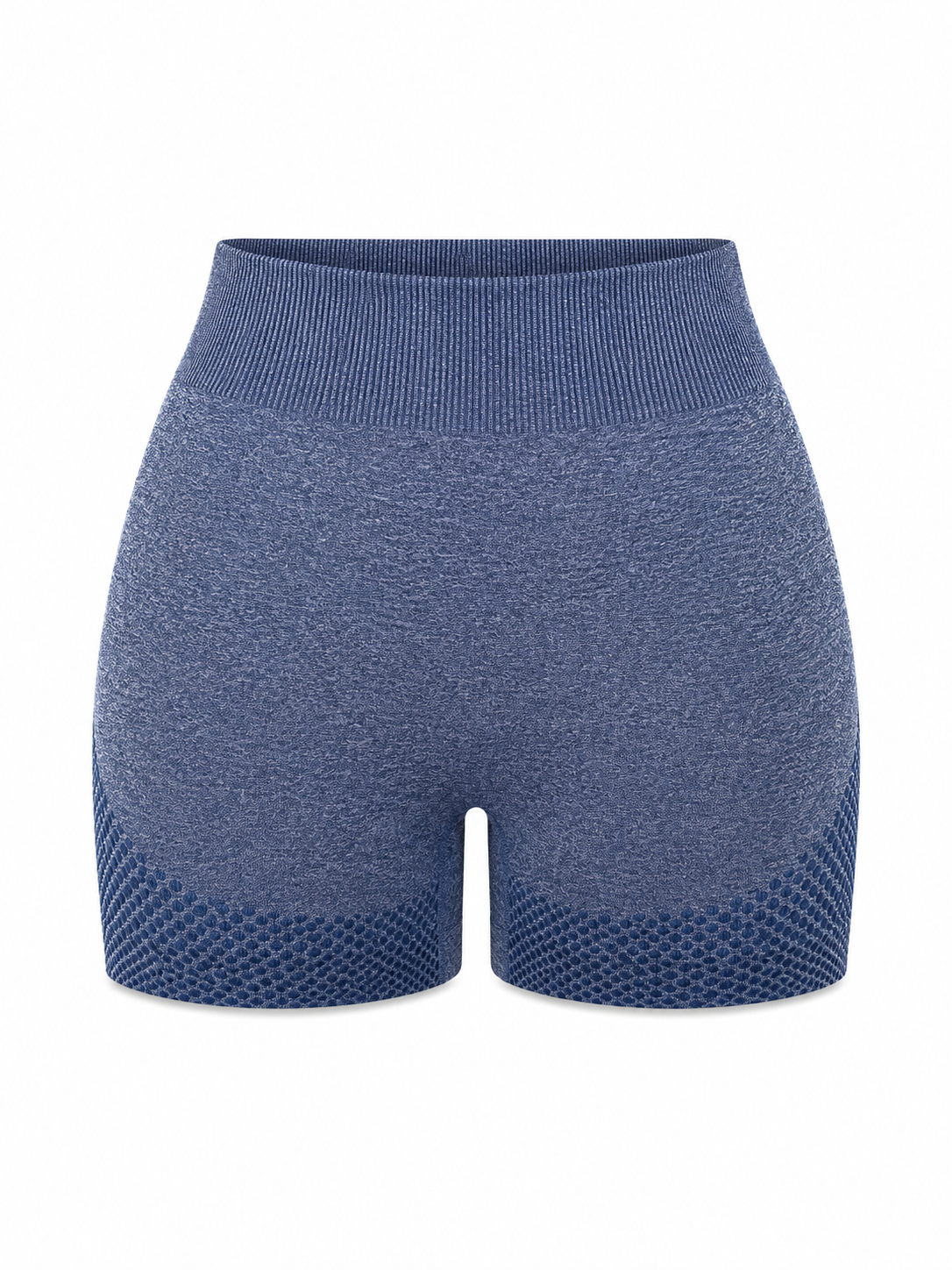 Legging dama Seamless Push Up Azul Jaspeado