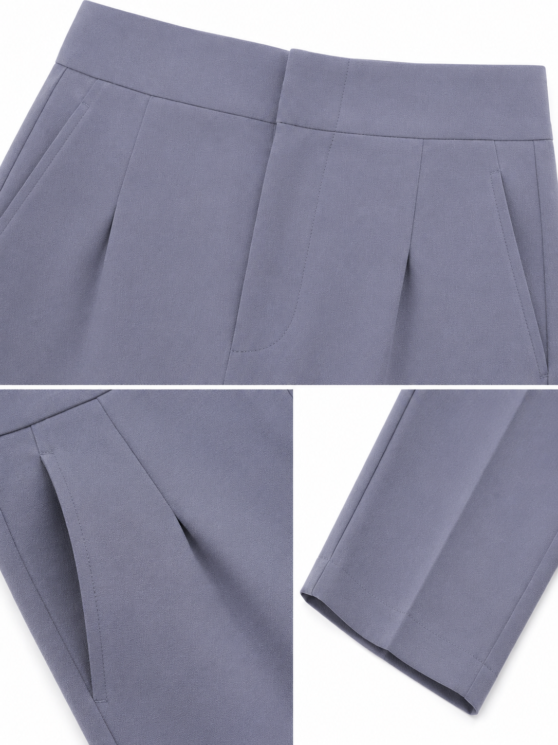 Pantalón Dama vestir gris elegante