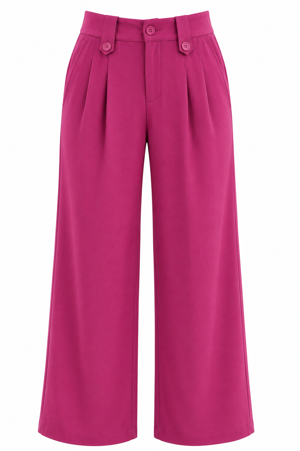 Pantalón Dama vestir color bugambilia chico