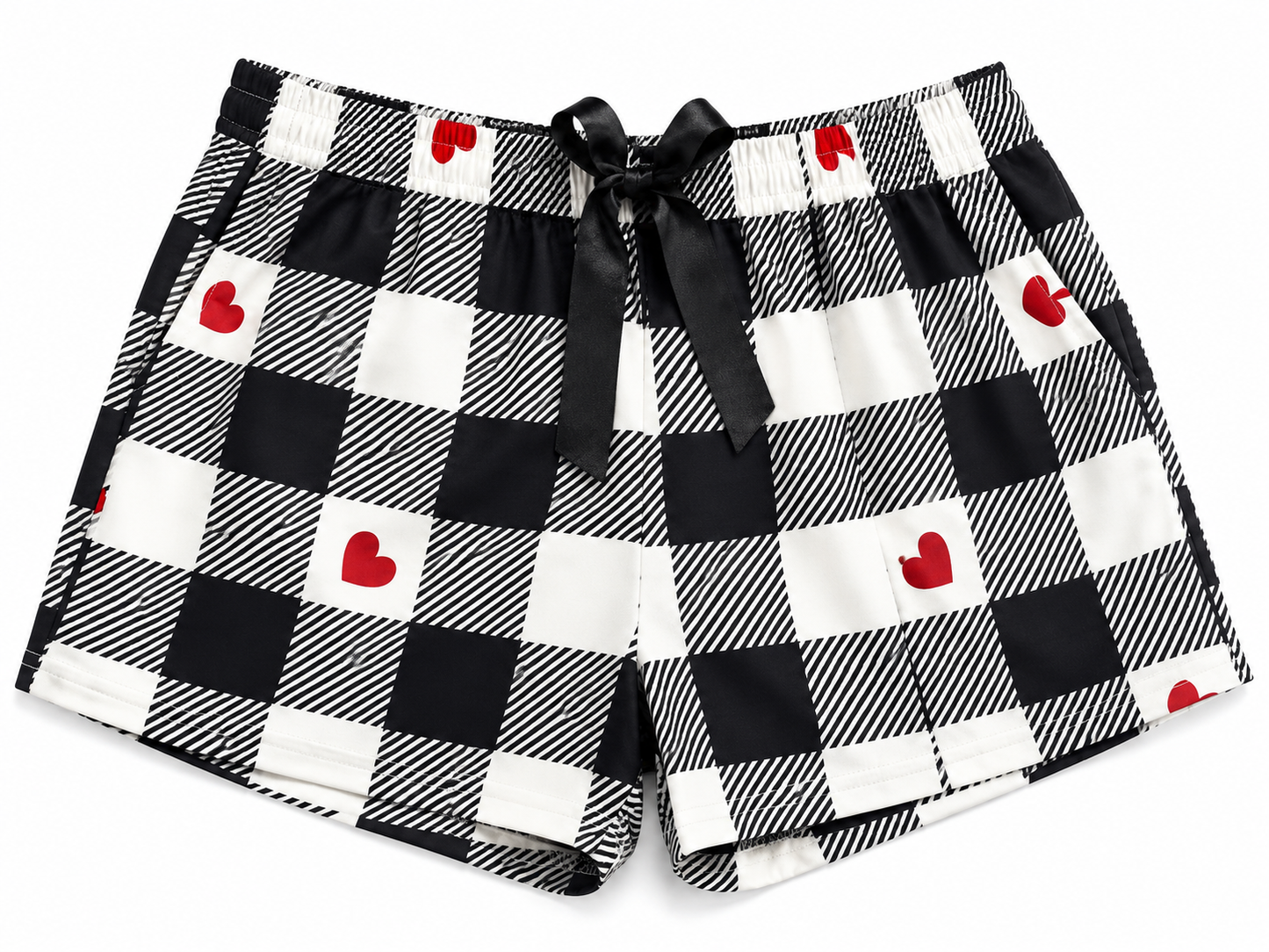 Short pijama Dama chica cuadros