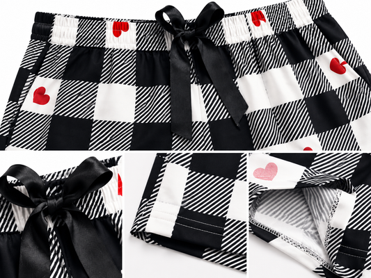 Short pijama Dama cuadros