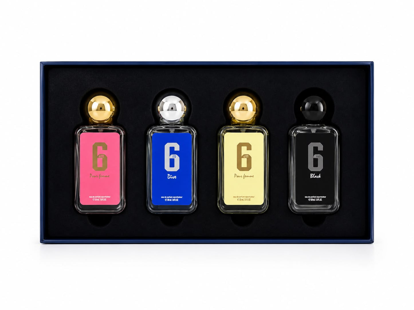 Set Perfume Caballero– Colección 6 am (4 Piezas)