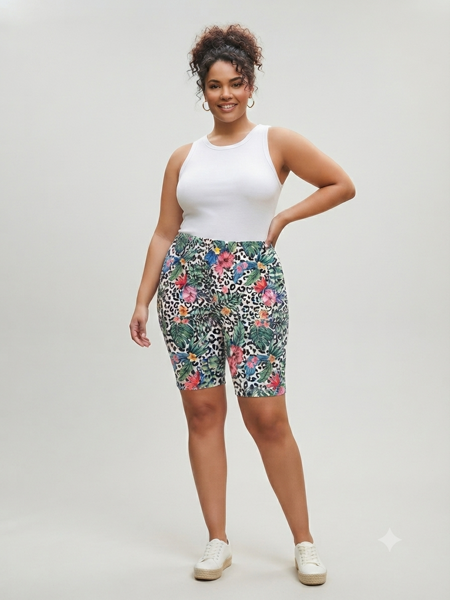 Short Dama 2XL tipo biker