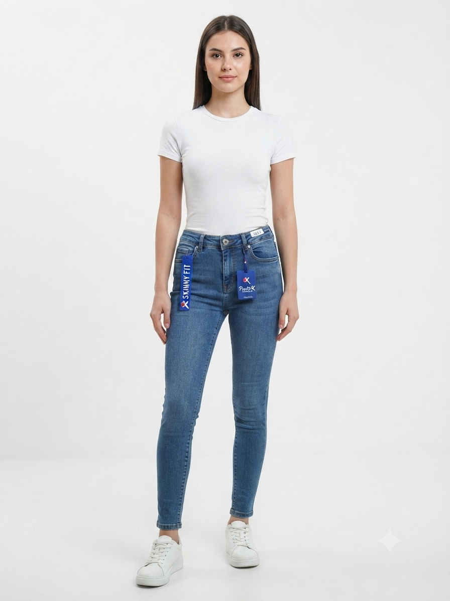 Pantalón Dama mezclilla skinny