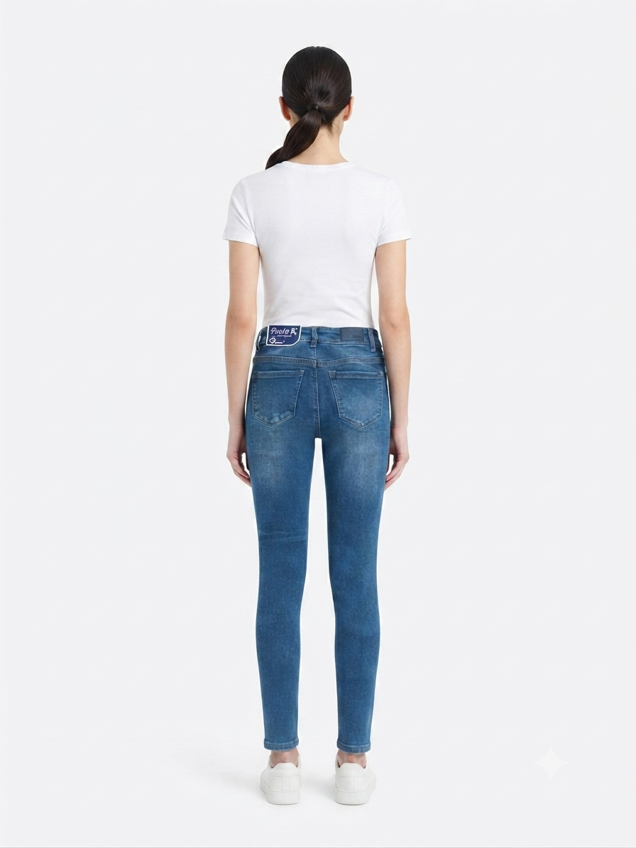 Pantalón Dama mezclilla skinny