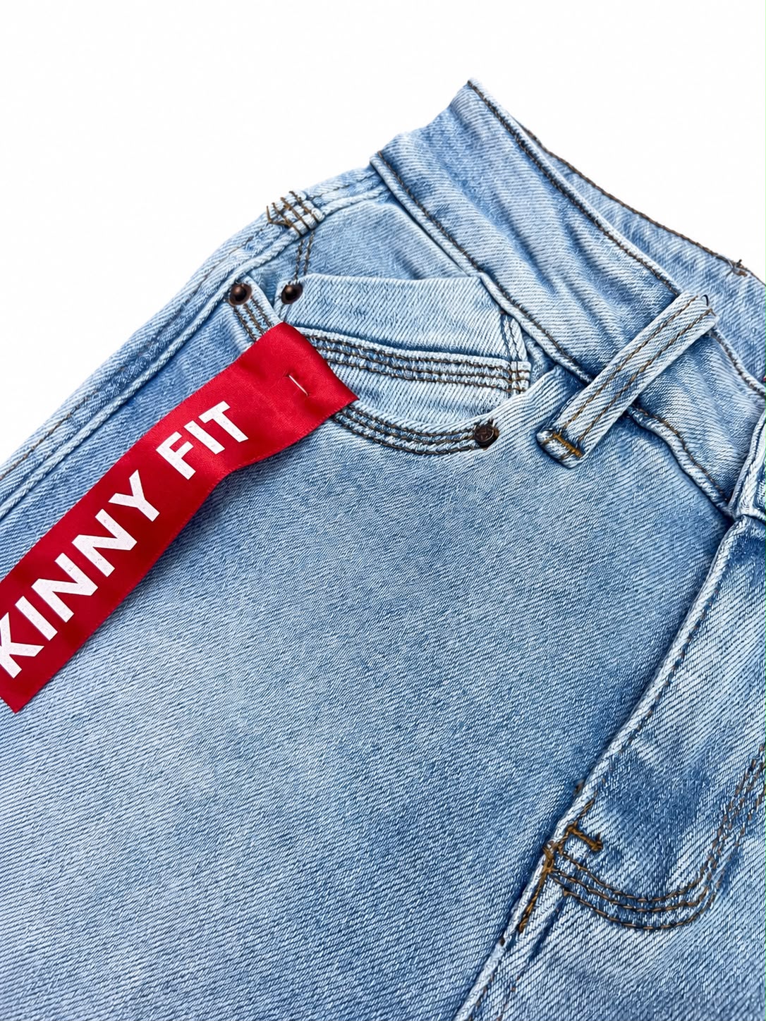 Pantalón Dama Mezclilla Skinny Fit Tiro Alto