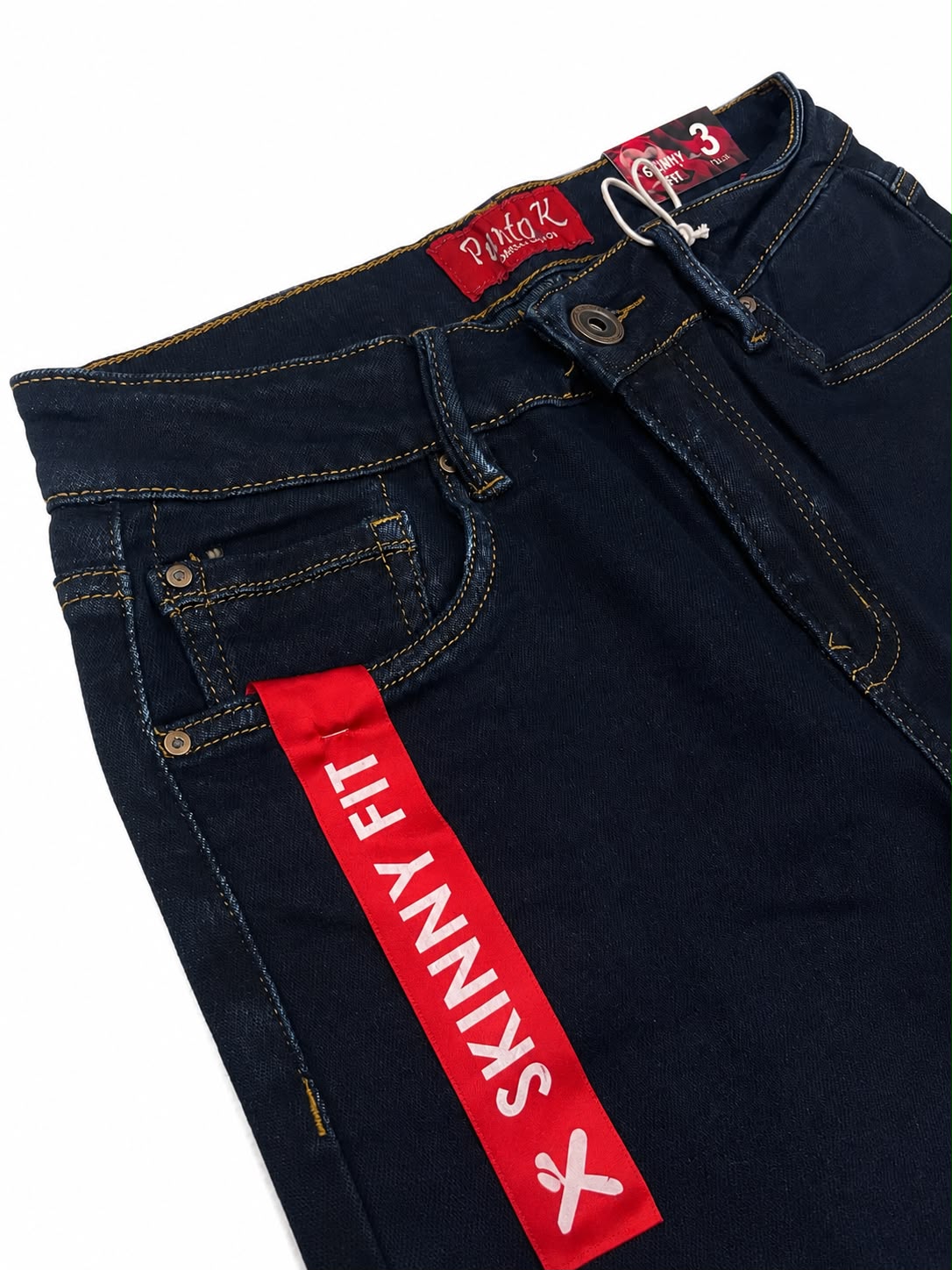 Pantalón Dama Mezclilla Skinny Fit Azul Índigo