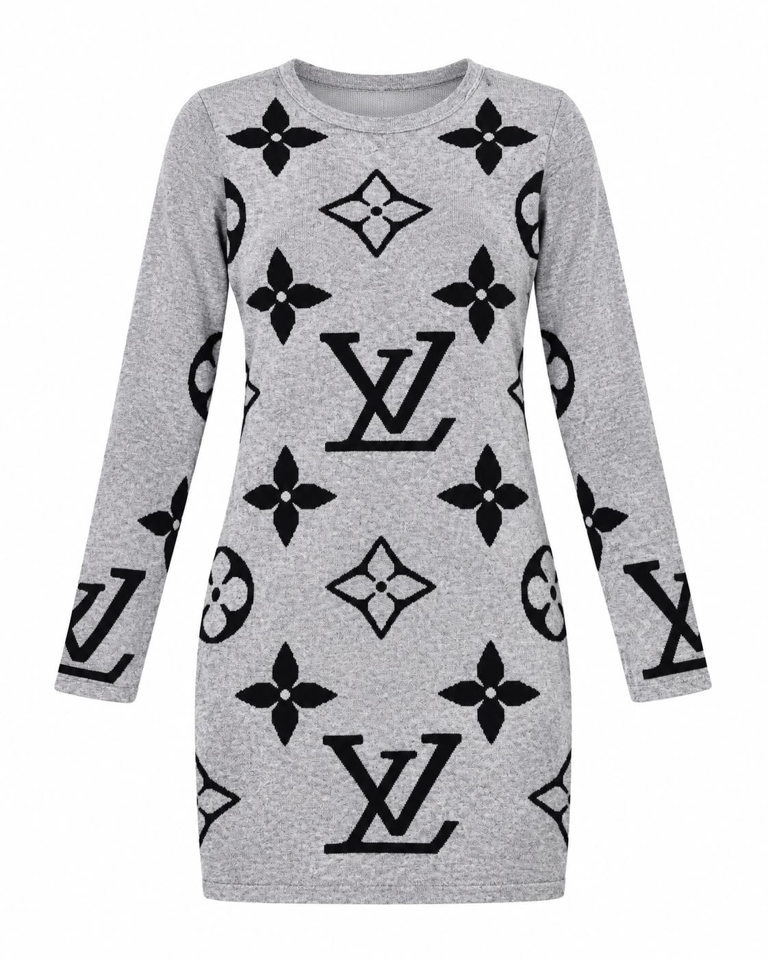 Vestido dama tejido con diseño estampado ✨