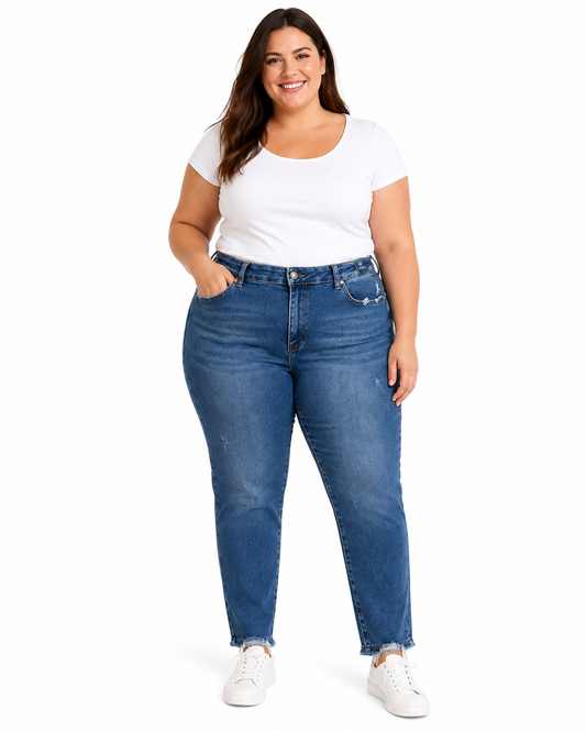Pantalón Dama mezclilla agorss