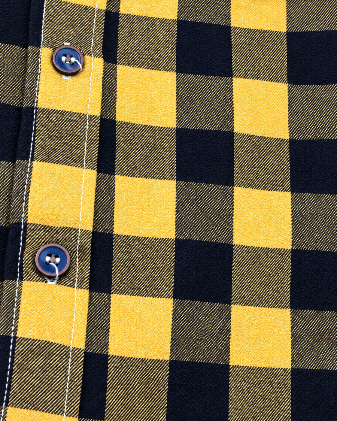 Camisa niño – Cuadros con manga larga 💛🖤