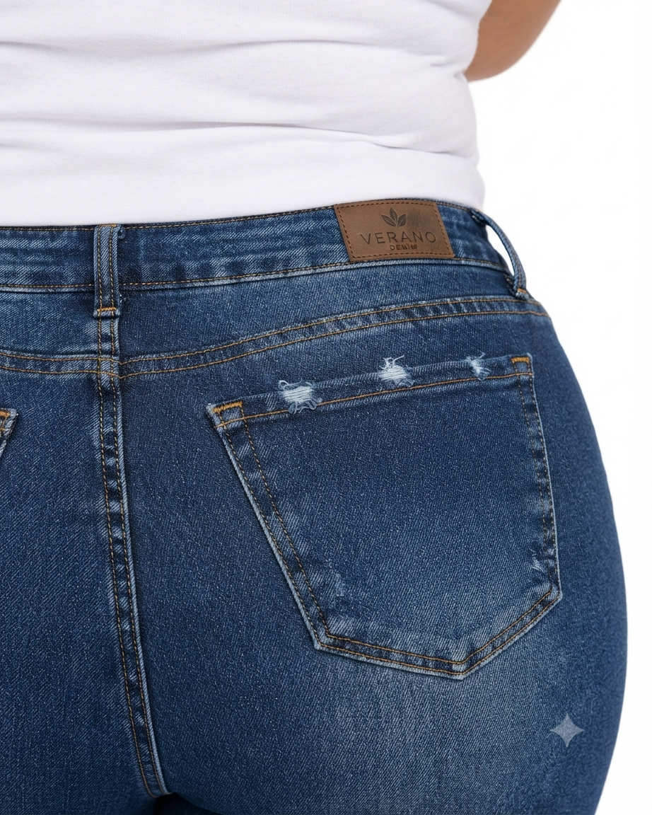 Pantalón Dama mezclilla agorss