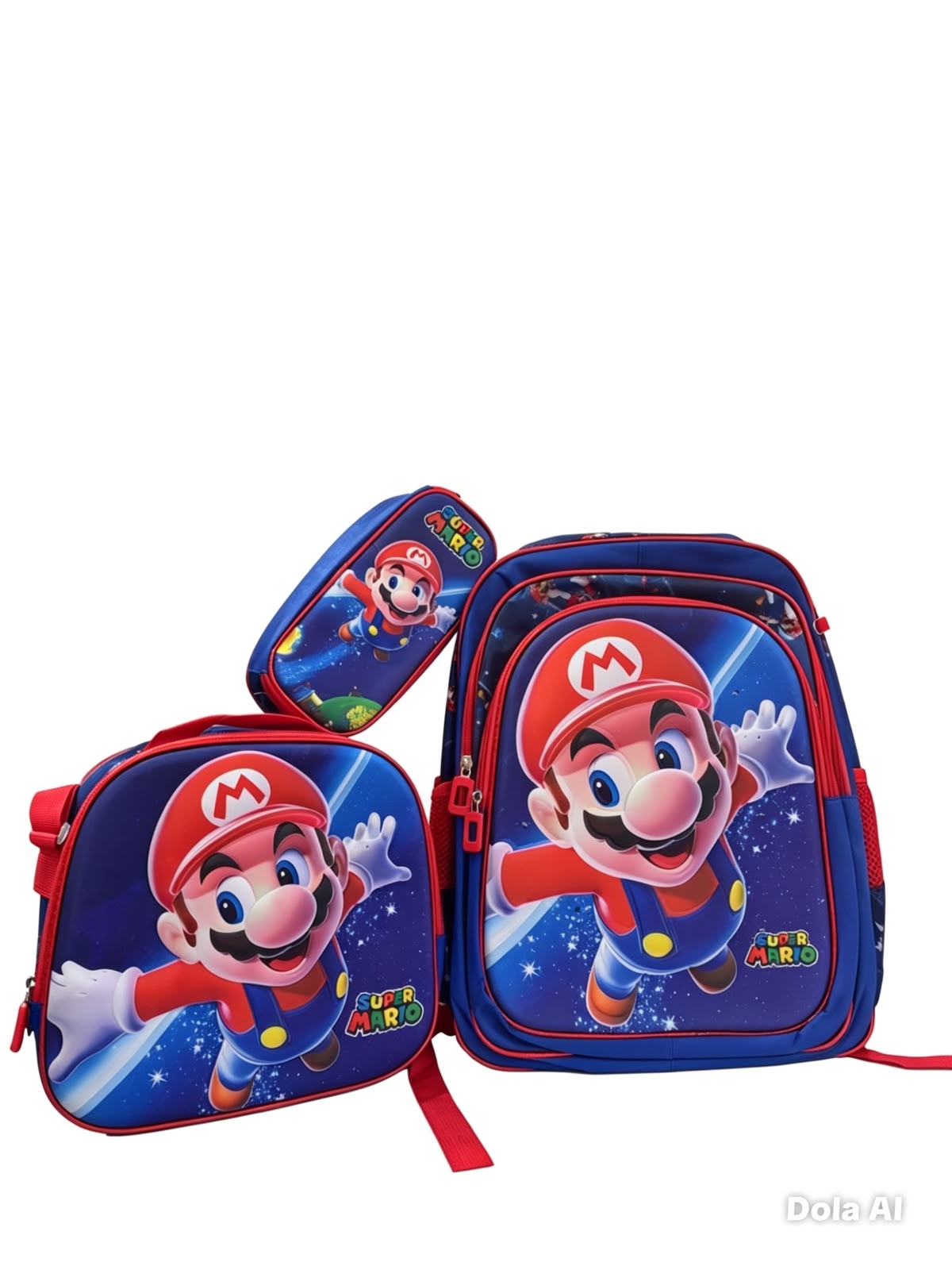 Mochila escolar diseño Mario