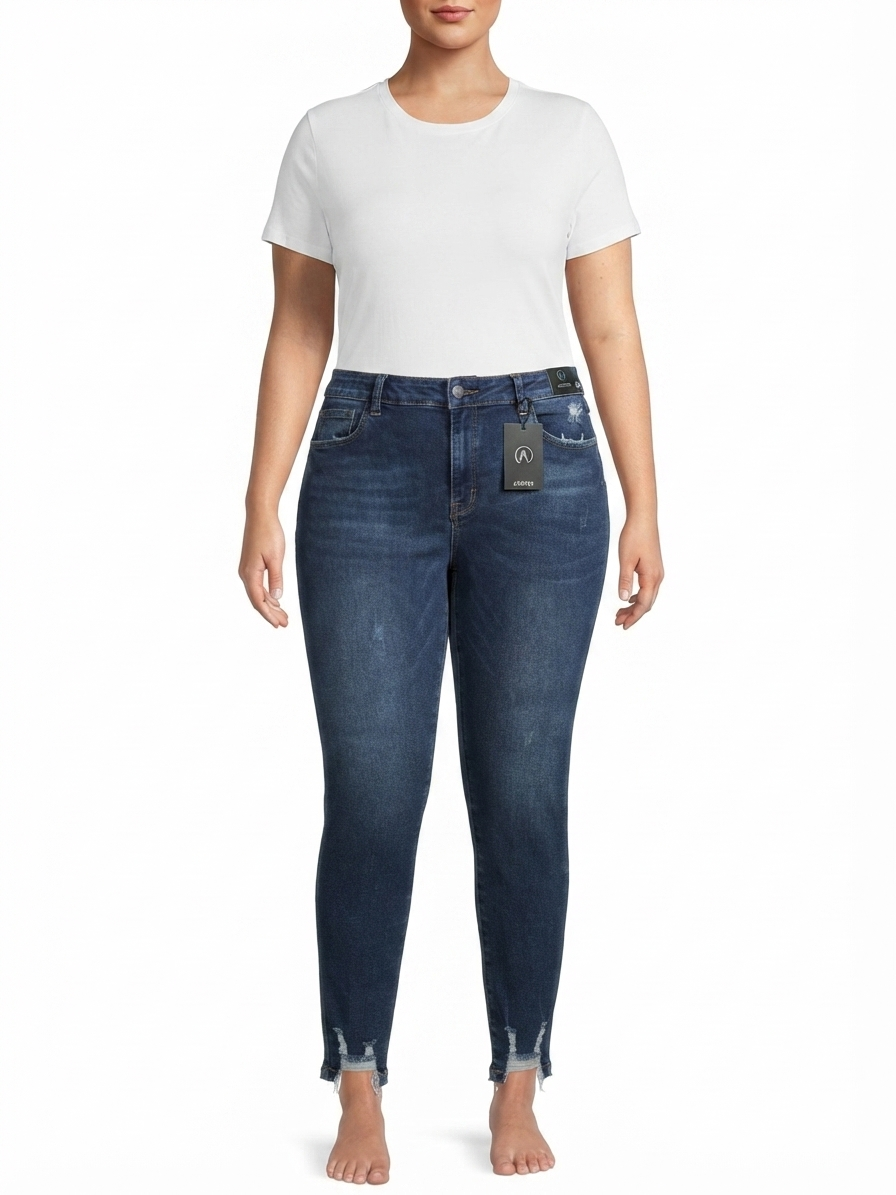 Pantalón dama mezclilla skinny