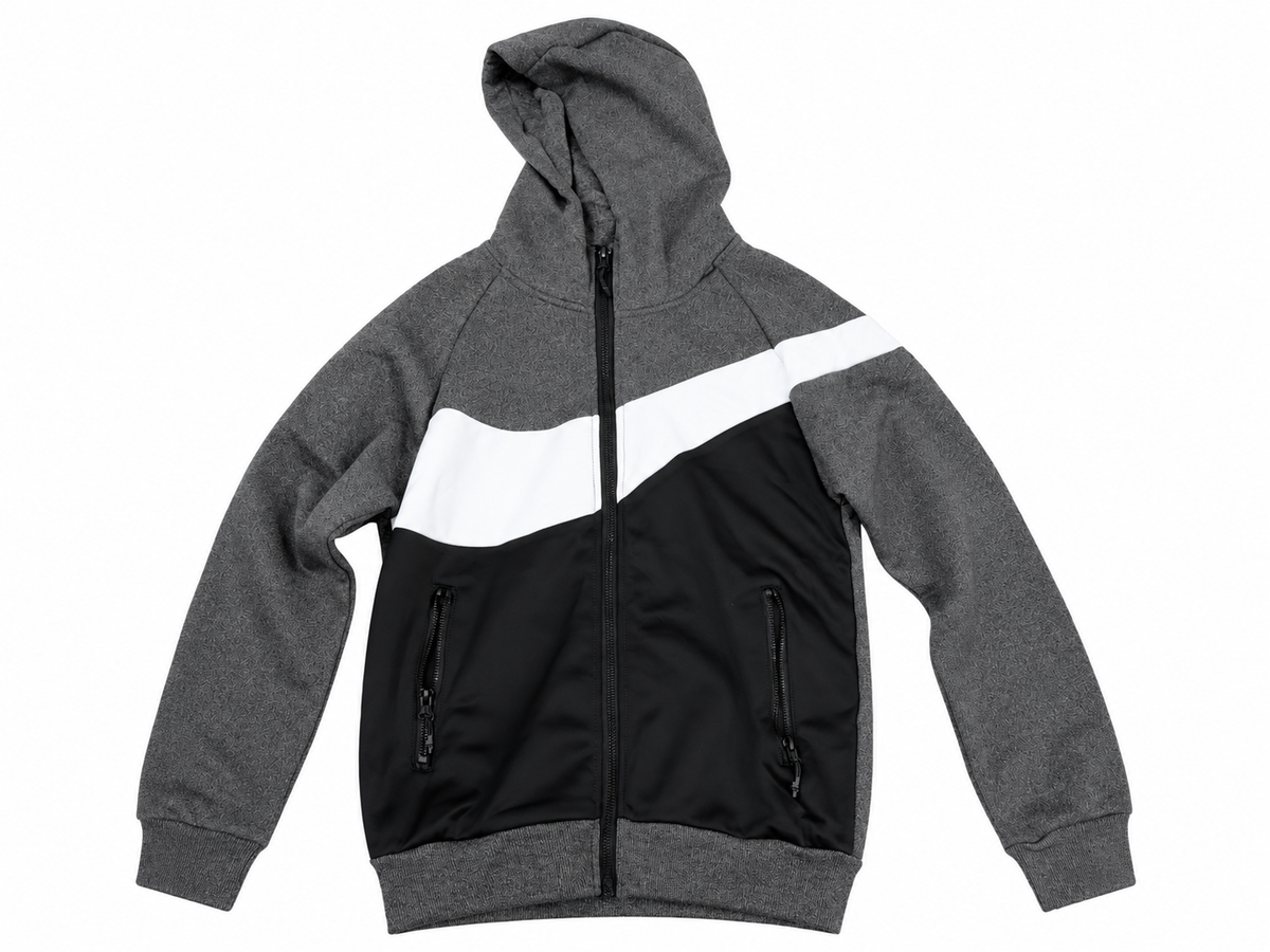 Set niño deportivo con sudadera y pantalón líneas