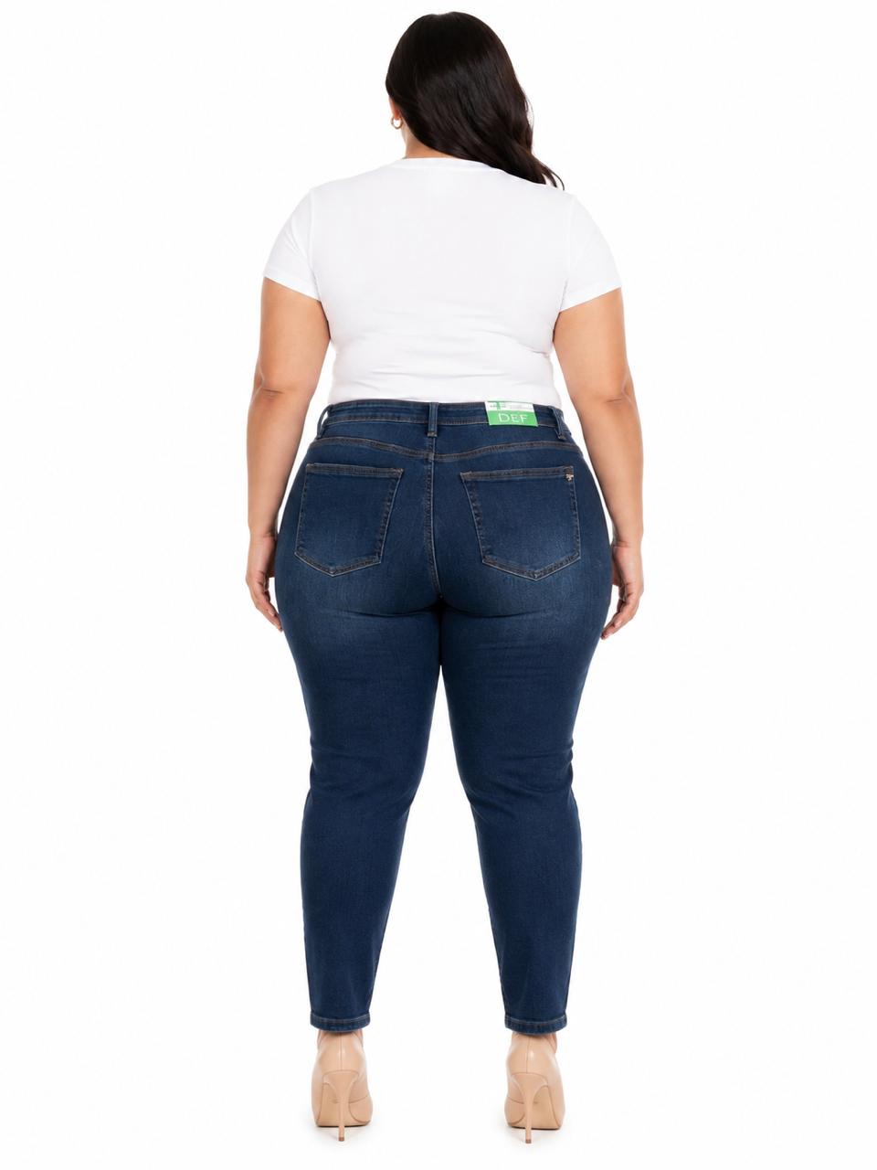 Pantalón dama mezclilla azul oscuro