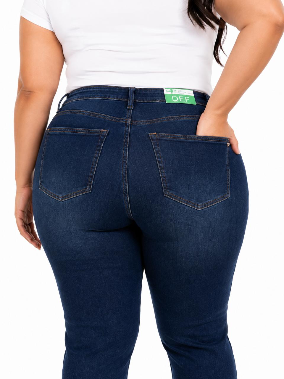 Pantalón dama mezclilla azul oscuro