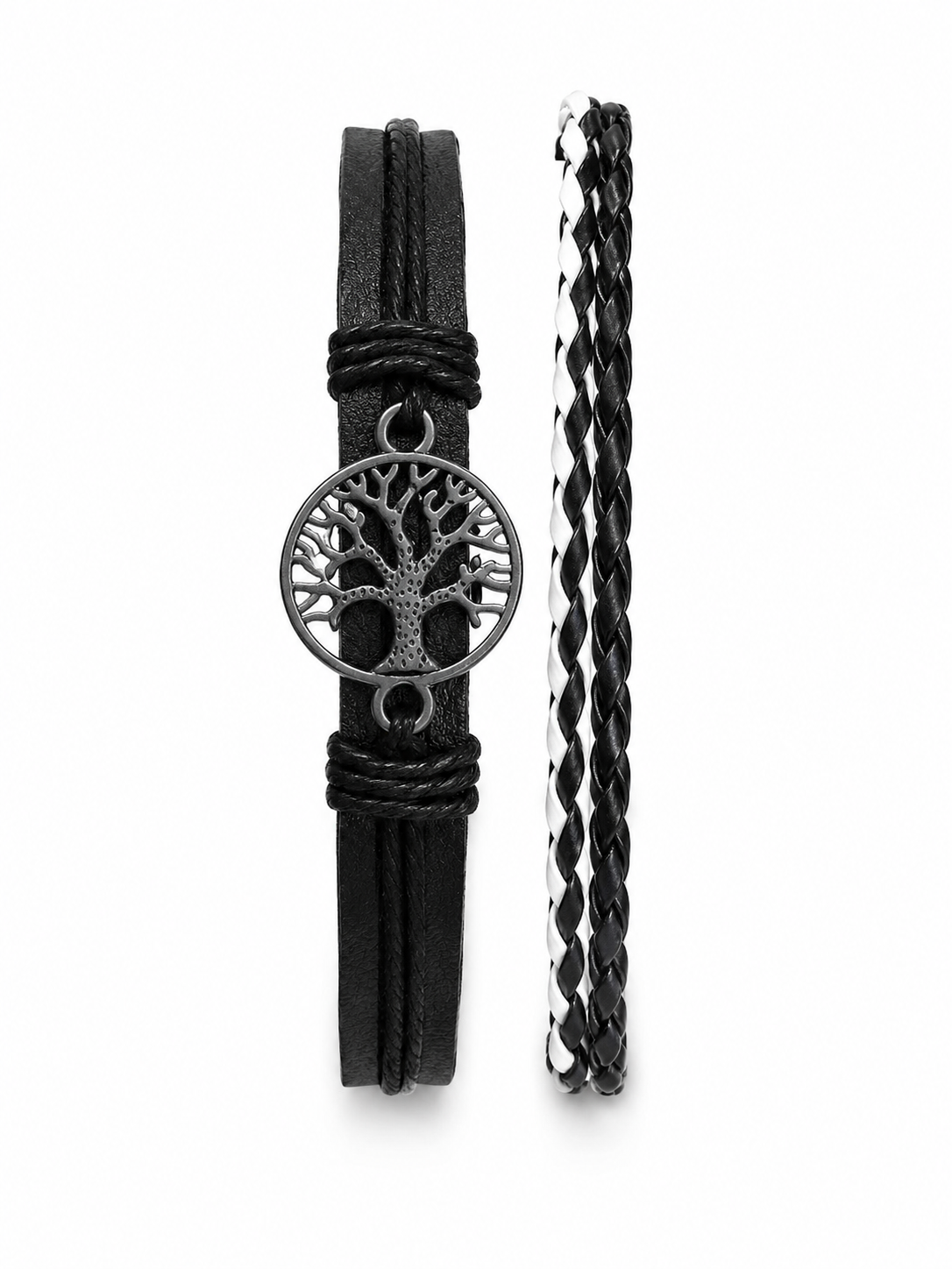 Set Reloj Caballero con 2 Pulseras