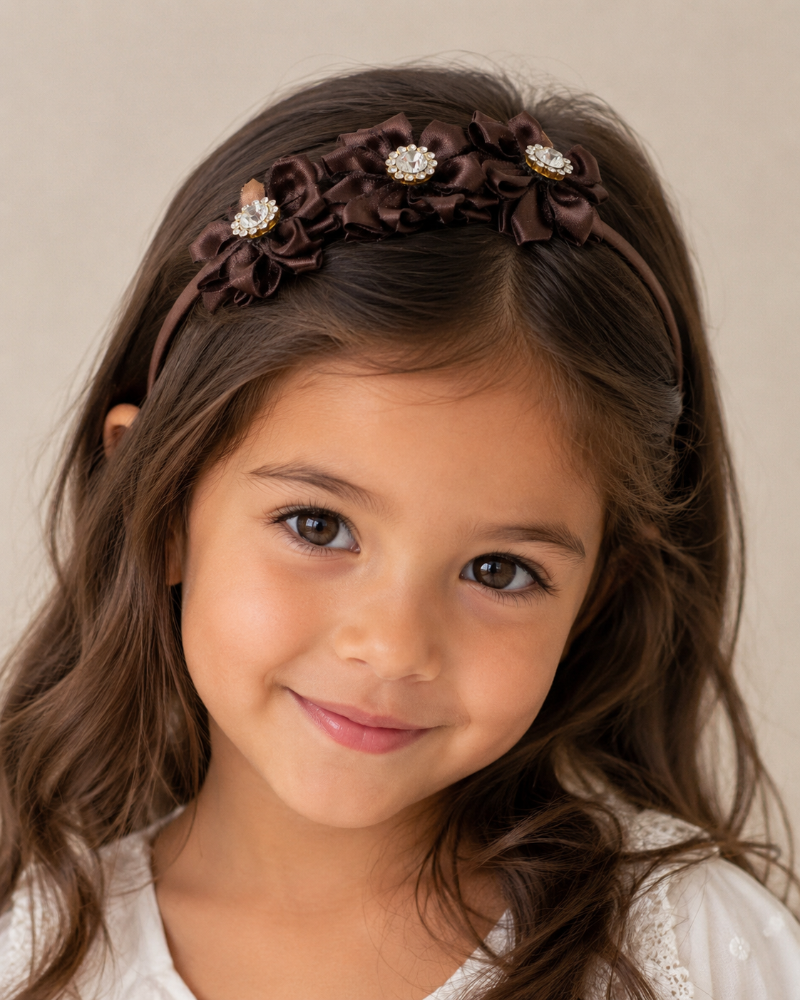 Diadema accesorio niña con flores