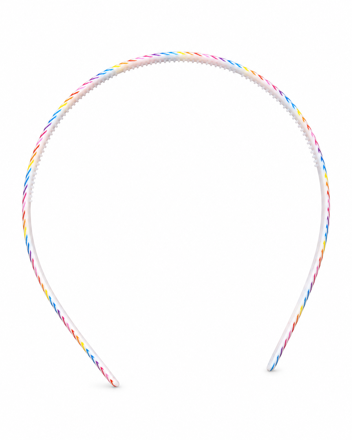 Diadema niña multicolor diseño zigzag