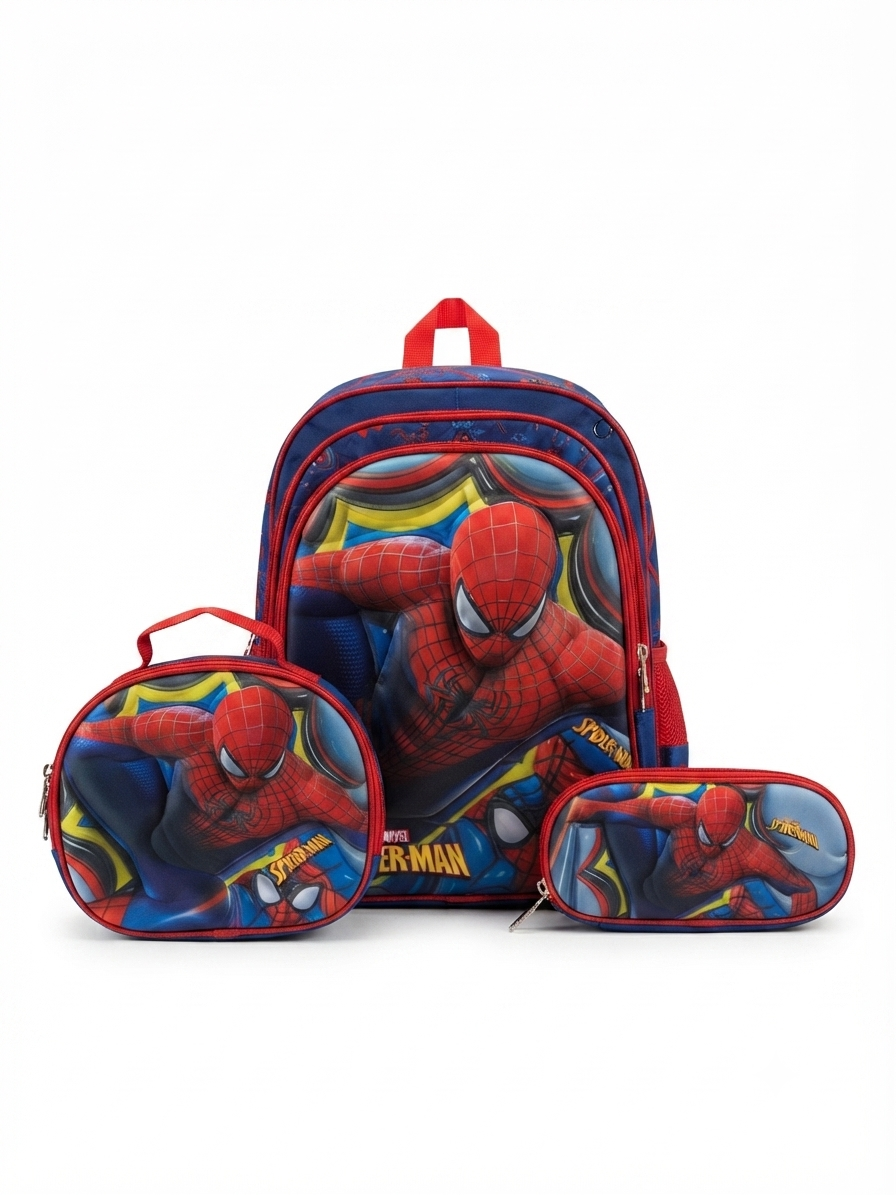 Mochila escolar infantil poder araña