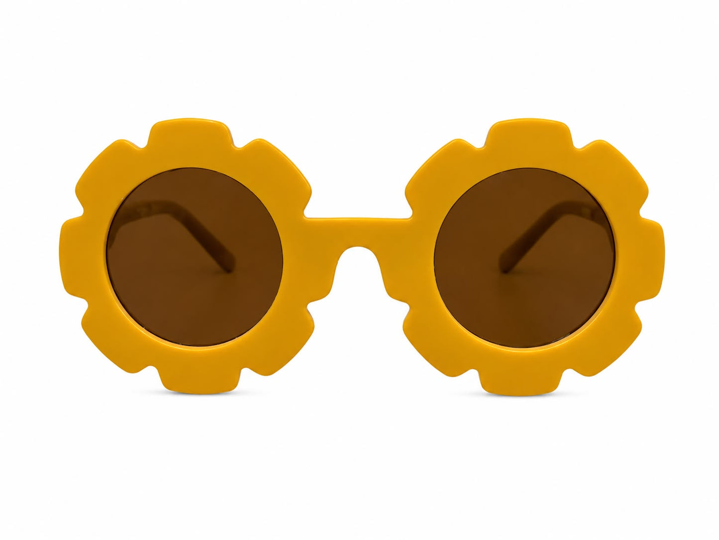 Lentes niña girasol color mostaza