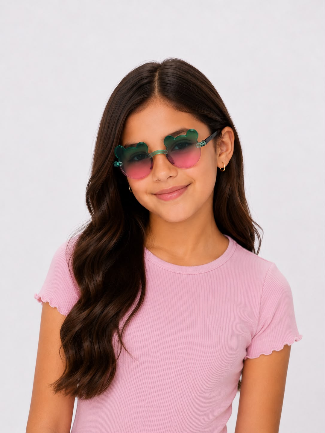 Lentes niña con diseño de osito