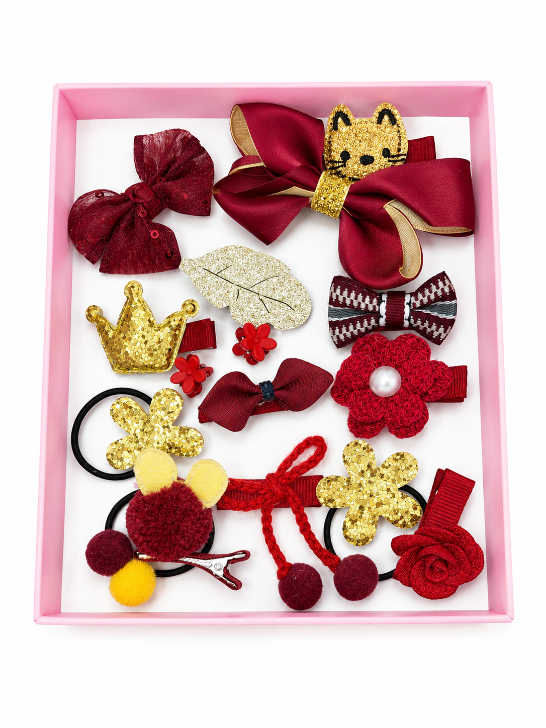 🎀 Cajita de accesorios para cabello de niña