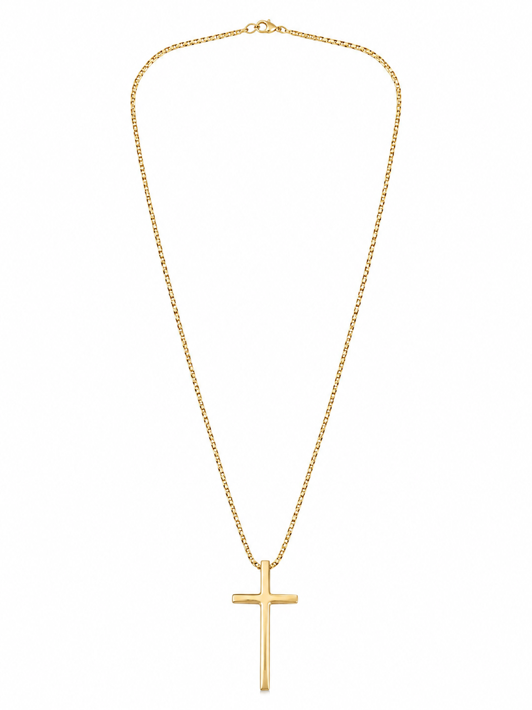 ✨ Collar accesorio dama – Cruz dorada