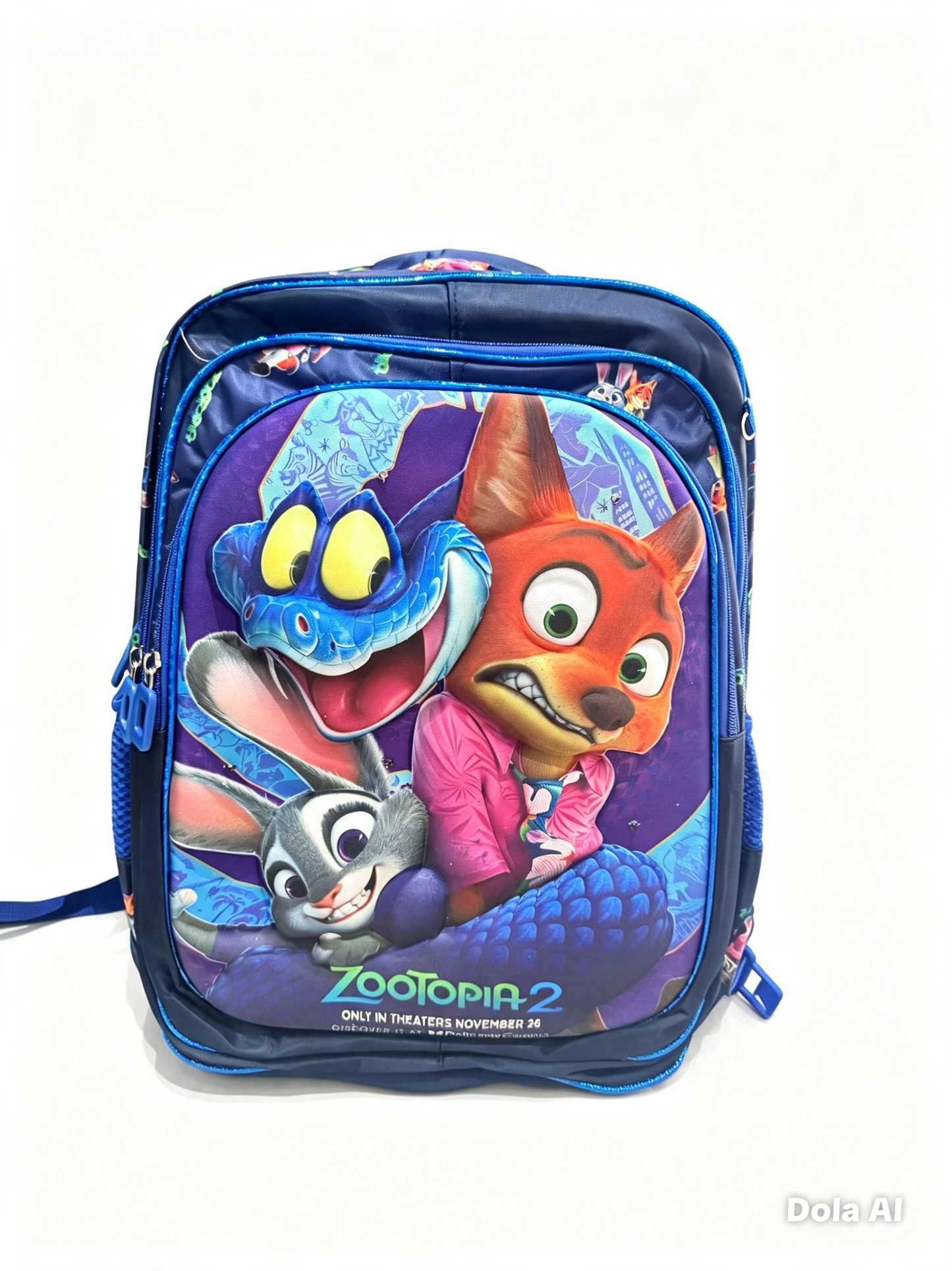 🎒 Set Mochila Infantil Escolar Azul Estampada