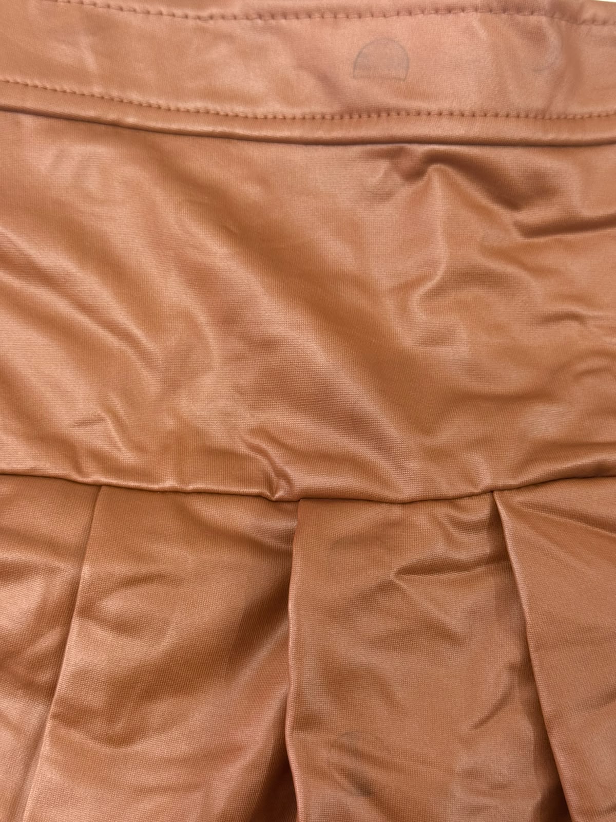 Set Niña de 2 Piezas Efecto Piel con Falda de Pliegues- OFERTA
