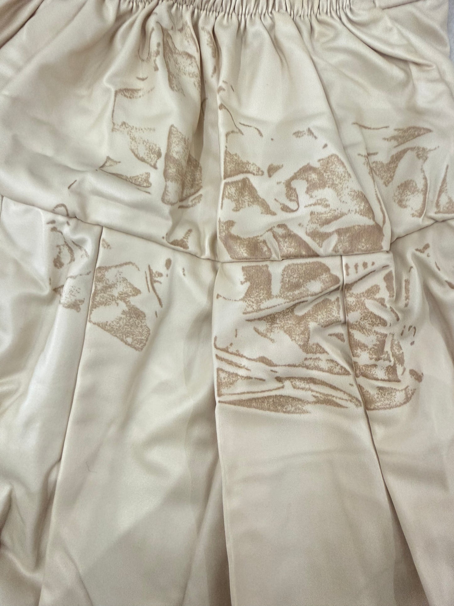 Set niña de 2 piezas con saco y falda de tablones en efecto piel
