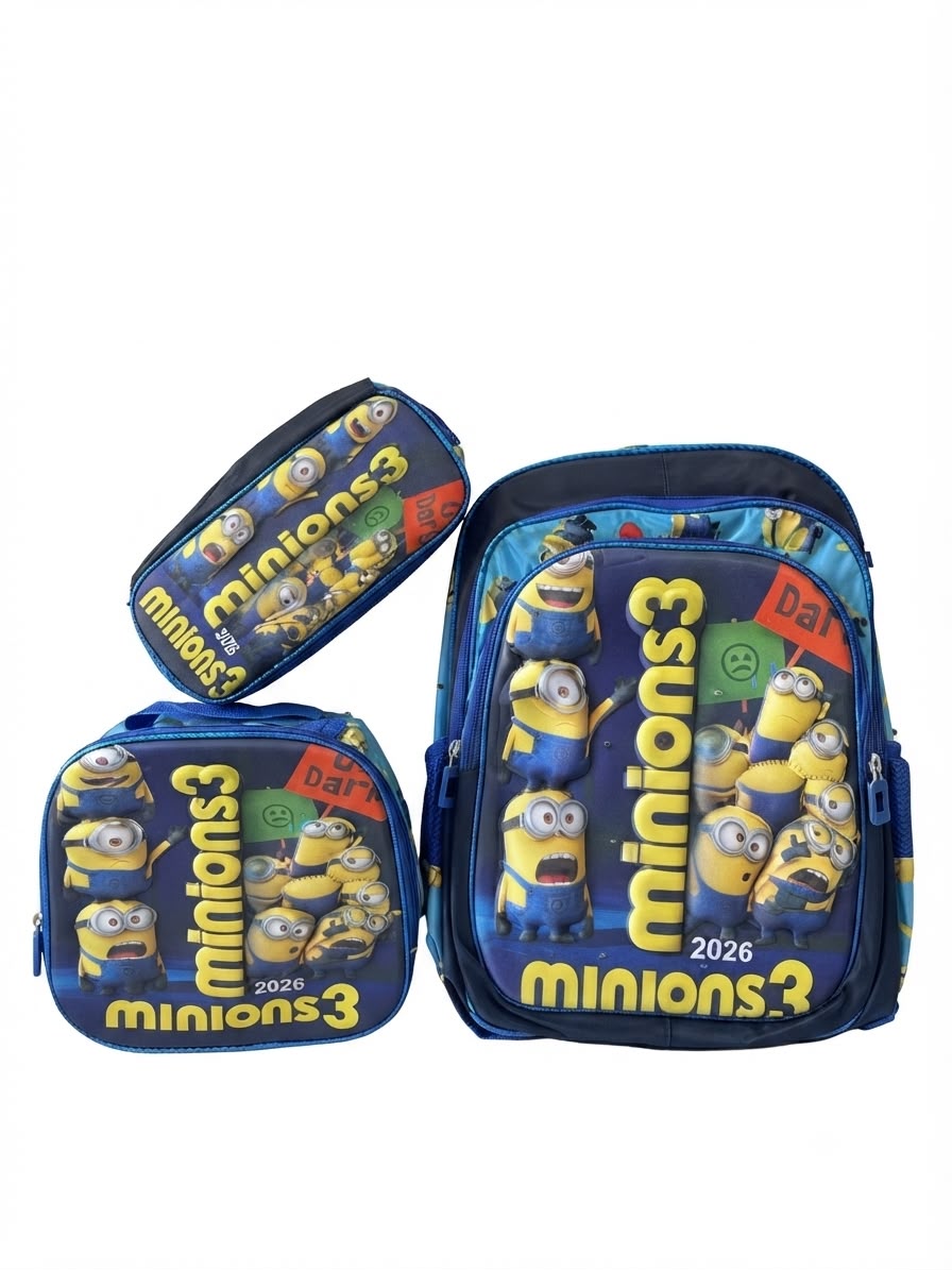 Mochila escolar nin@ mini amarillos