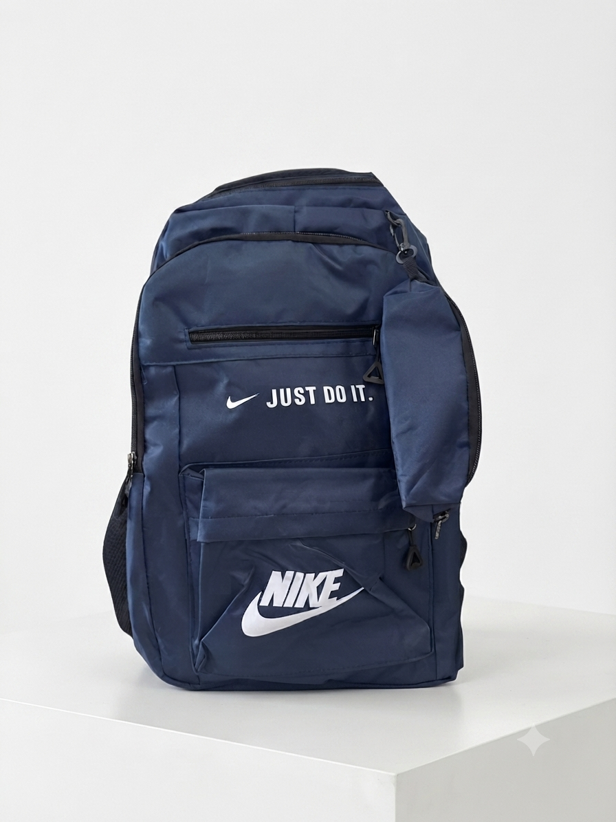 Mochila juvenil azul marino